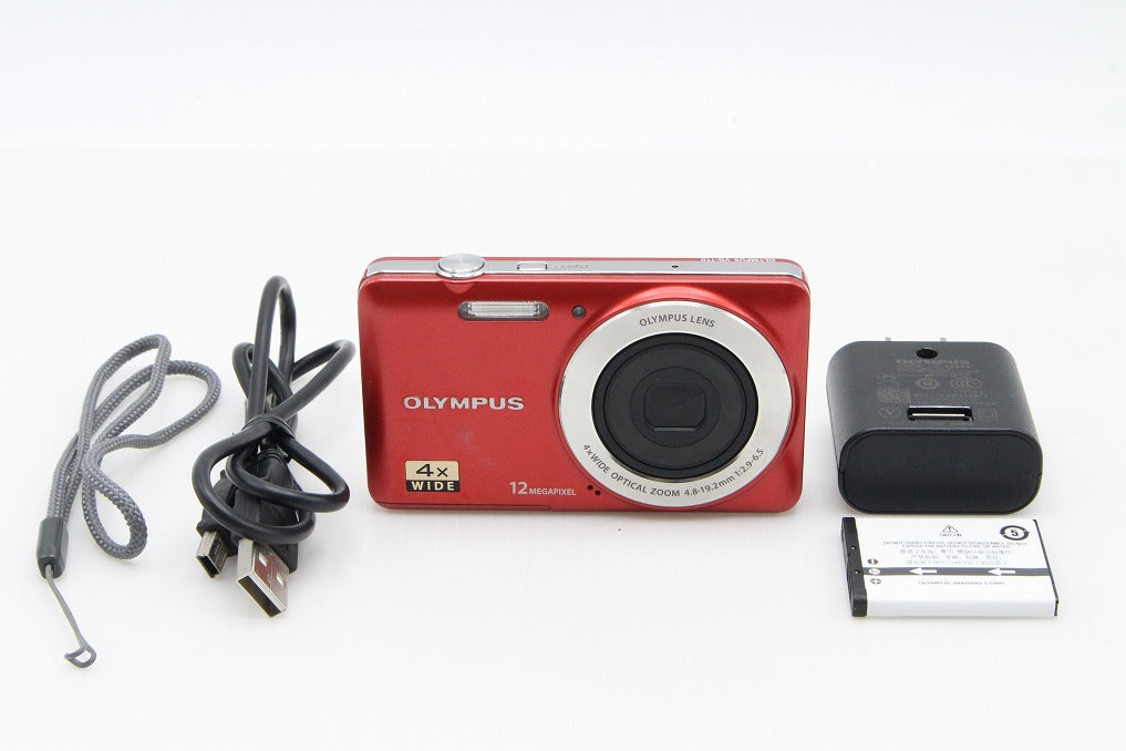 OLYMPUS オリンパス VG-110 コンパクトデジタルカメラ レッド 260203aa