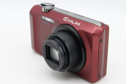 良品 CASIO カシオ EXILIM EX-H30 コンパクトデジタルカメラ レッド 260204h
