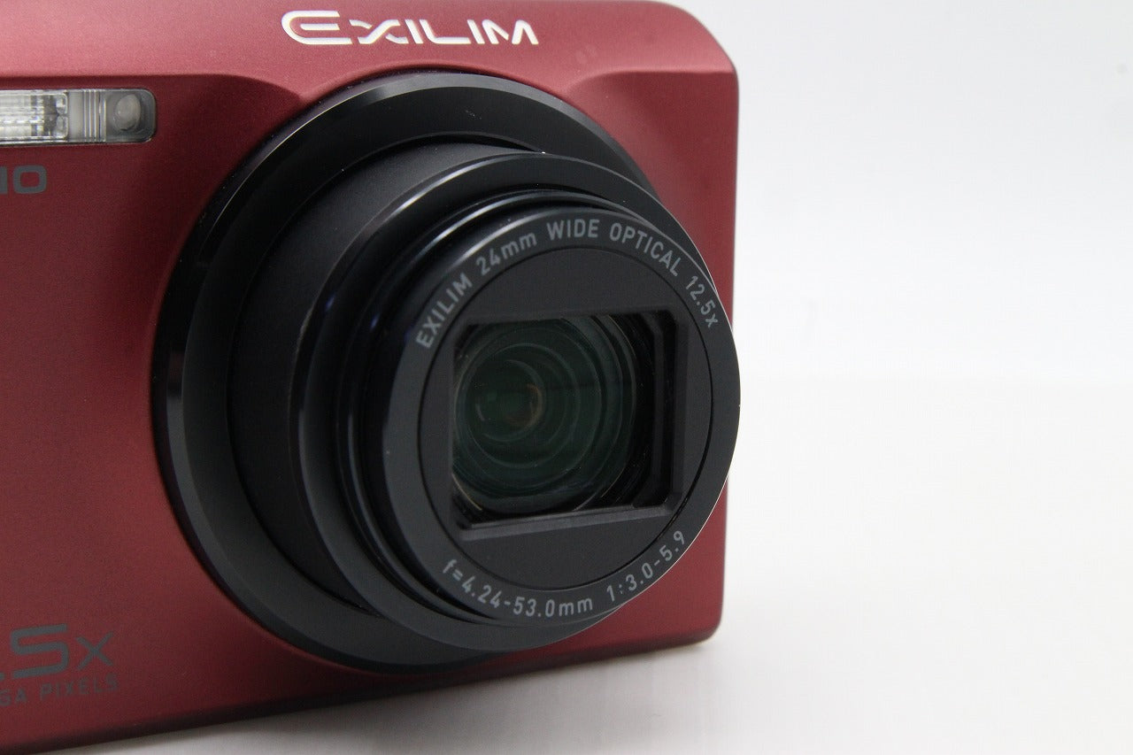 良品 CASIO カシオ EXILIM EX-H30 コンパクトデジタルカメラ レッド 260204h