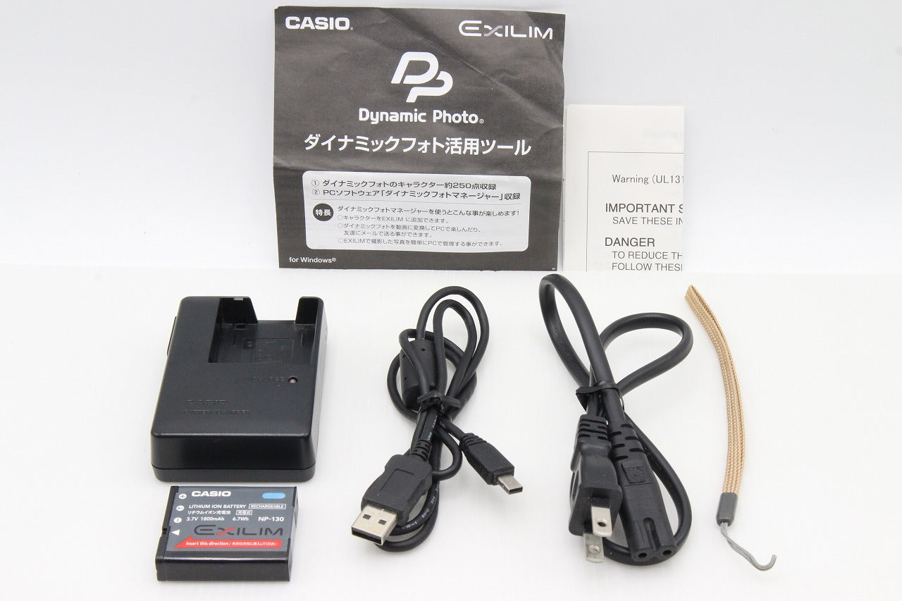 良品 CASIO カシオ EXILIM EX-H30 コンパクトデジタルカメラ レッド 260204h