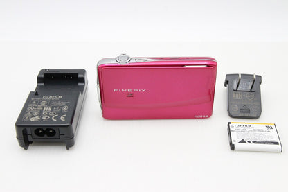 美品 FUJIFILM フジフィルム FinePix Z900EXR コンパクトデジタルカメラ ピンク 260203q