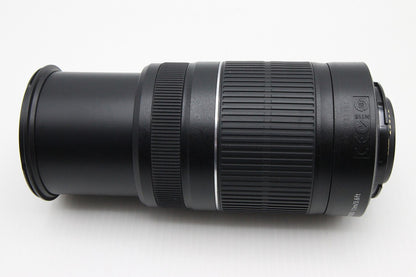 良品 Canon キヤノン EF-S 55-250mm F4-5.6 IS II APS-C ズームレンズ 260203ae