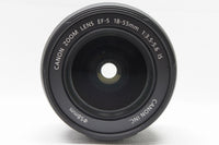 Canon キヤノン EF-S 18-55mm F3.5-5.6 IS ズームレンズ APS-C 230122am