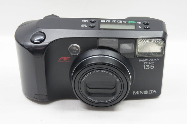 MINOLTA ミノルタ PANORAMA ZOOM 135 ブラック 35mmコンパクトフィルムカメラ 230216c