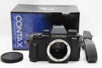 良品 CONTAX コンタックス Aria ボディ コンパクトフィルムカメラ 元箱付 221028i