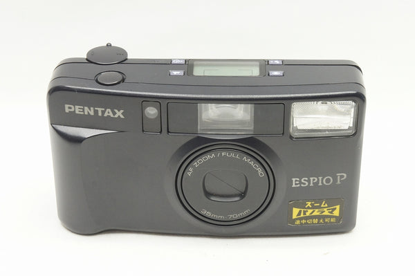 PENTAX ペンタックス ESPIO P ブラック 35mmコンパクトフィルムカメラ 230322a